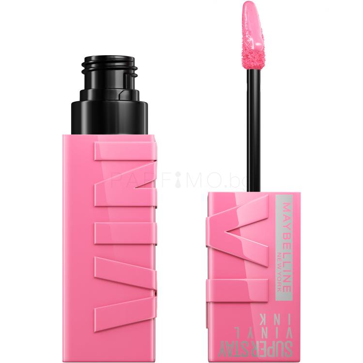 Maybelline Superstay Vinyl Ink Liquid Червило за жени 4,2 ml Нюанс 155 Upbeat