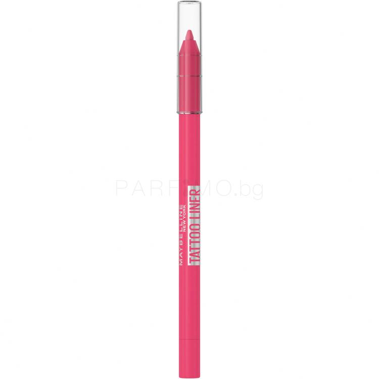 Maybelline Tattoo Liner Gel Pencil Молив за очи за жени 1,3 g Нюанс 802 Ultra Pink