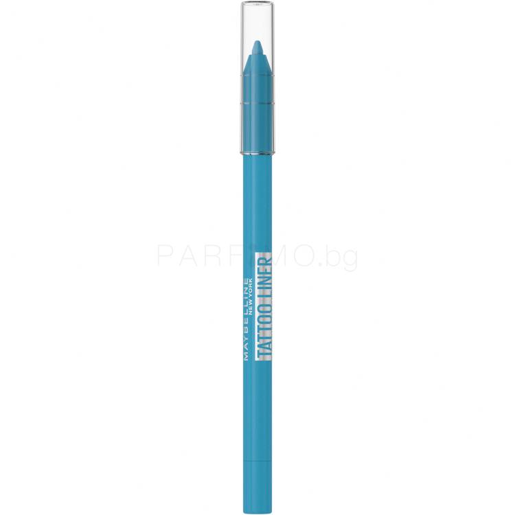 Maybelline Tattoo Liner Gel Pencil Молив за очи за жени 1,3 g Нюанс 806 Arctic Skies