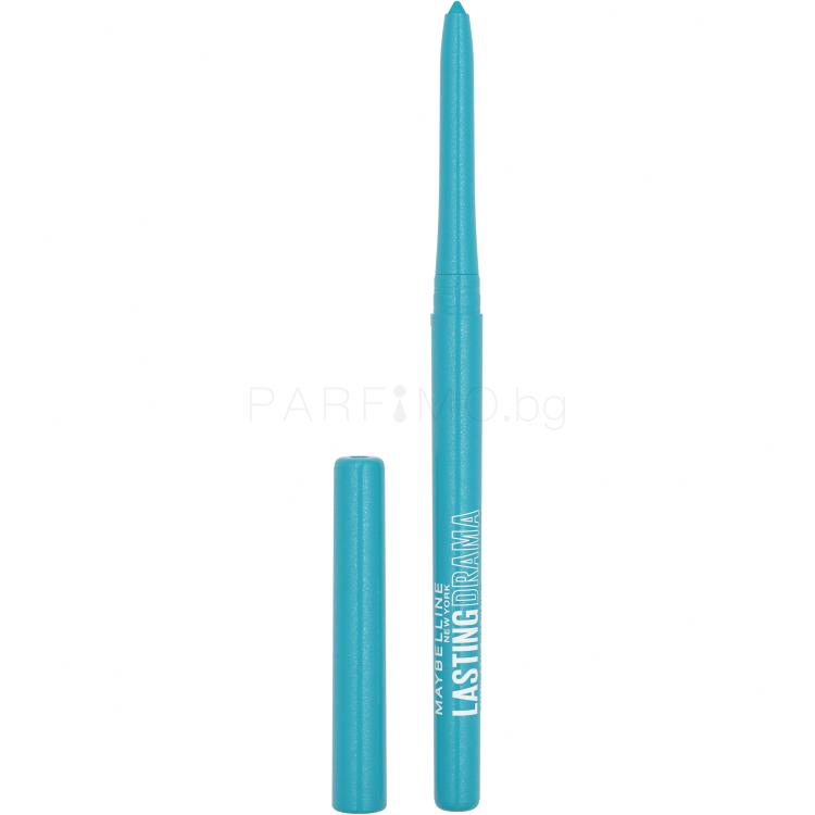 Maybelline Lasting Drama Automatic Gel Pencil Молив за очи за жени 0,31 g Нюанс 60 Breezy Blue