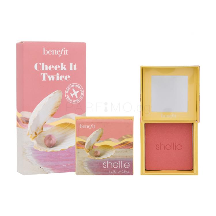 Benefit Shellie Blush Cheek It Twice Подаръчен комплект руж 2 x 6 g