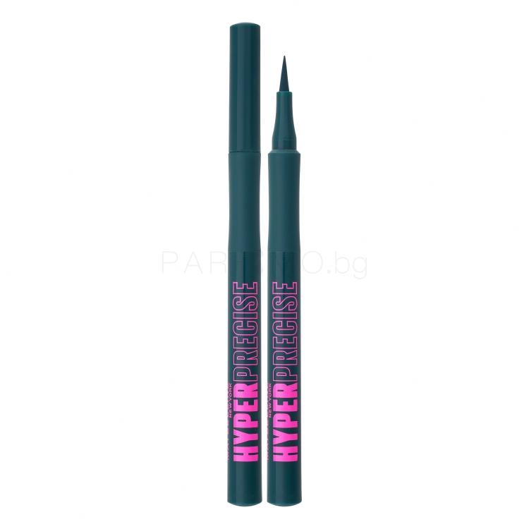 Maybelline Hyper Precise All Day Очна линия за жени 1 ml Нюанс 730 Jungle Green