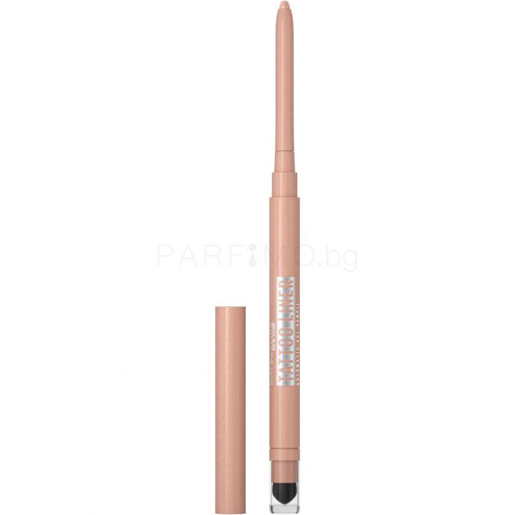 Maybelline Tattoo Liner Automatic Gel Pencil Молив за очи за жени 0,73 g Нюанс 090 Moonstruck