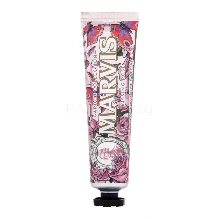 Marvis Garden Collection Kissing Rose Паста за зъби 75 ml