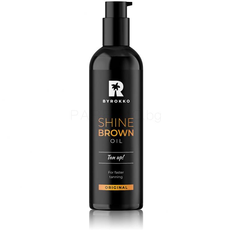 Byrokko Shine Brown Oil Слънцезащитна козметика за тяло за жени 150 ml