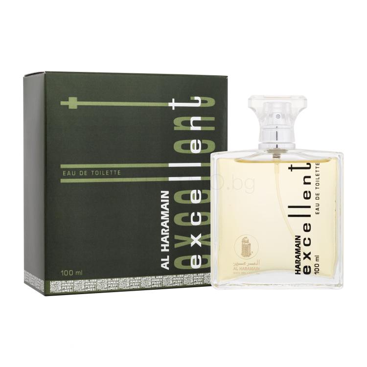 Al Haramain Excellent Eau de Toilette за мъже 100 ml увредена кутия