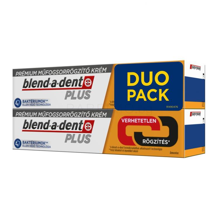 Blend-a-dent Plus Unbeatable Hold Premium Adhesive Cream Фиксиращ крем Комплект