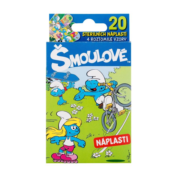 The Smurfs Sterile Plaster Лепенки за деца Комплект