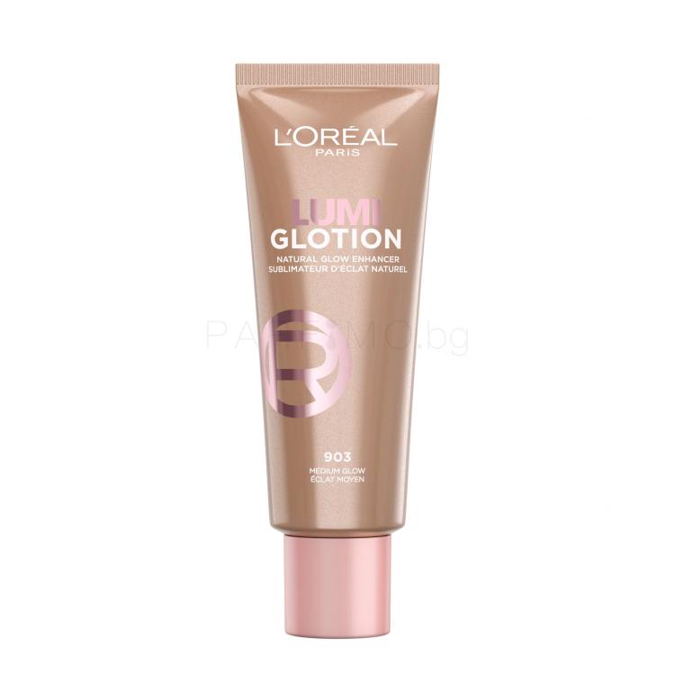 L&#039;Oréal Paris Lumi Glotion Хайлайтър 40 ml Нюанс 903 Medium Glow