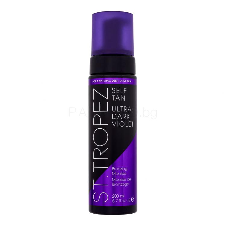 St.Tropez Self Tan Ultra Dark Violet Bronzing Mousse Автобронзант за жени 200 ml