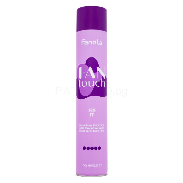 Fanola Fan Touch Fix It Лак за коса за жени 750 ml