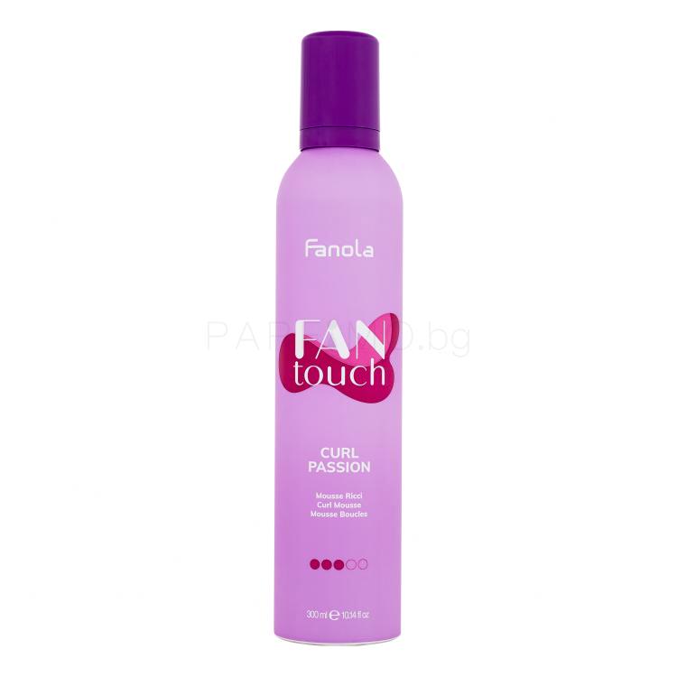 Fanola Fan Touch Curl Passion Втвърдител за коса за жени 300 ml