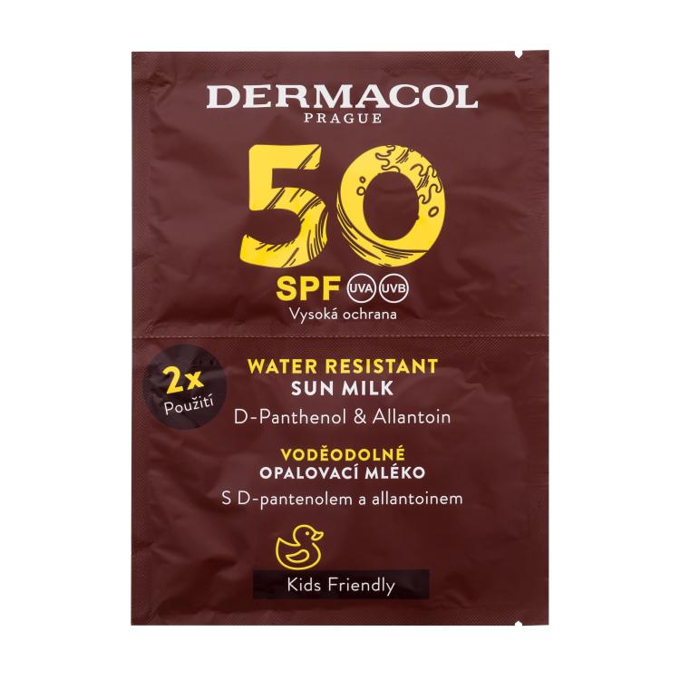 Dermacol Sun Milk SPF50 Слънцезащитна козметика за тяло 2x15 ml