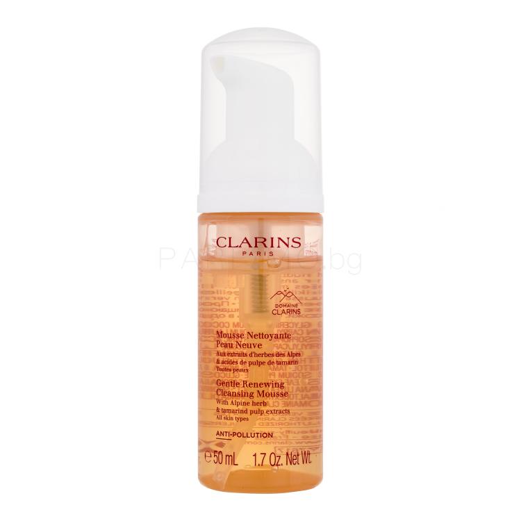 Clarins Gentle Renewing Почистваща пяна за жени 50 ml