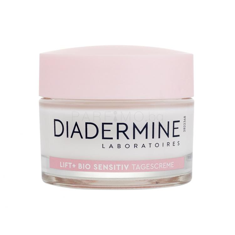 Diadermine Lift+ Bio Sensitiv Anti-Age Day Cream Дневен крем за лице за жени 50 ml увредена кутия