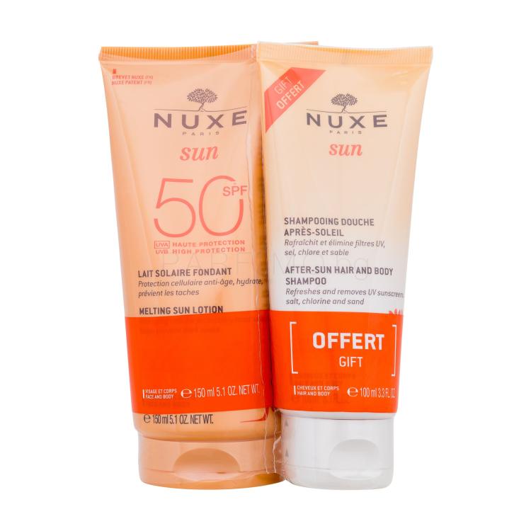 NUXE Sun High Protection Melting Lotion Слънцезащитна козметика за тяло Комплект