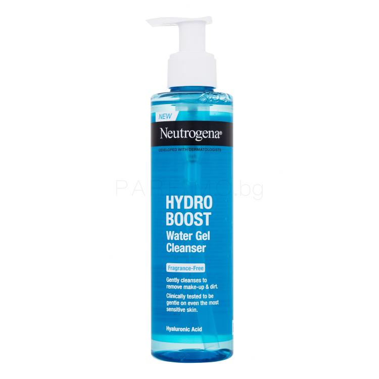 Neutrogena Hydro Boost Hydrating Gel Cleanser Fragrance-Free Почистващ гел 200 ml