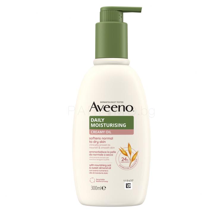 Aveeno Daily Moisturising Creamy Oil Крем за тяло 300 ml