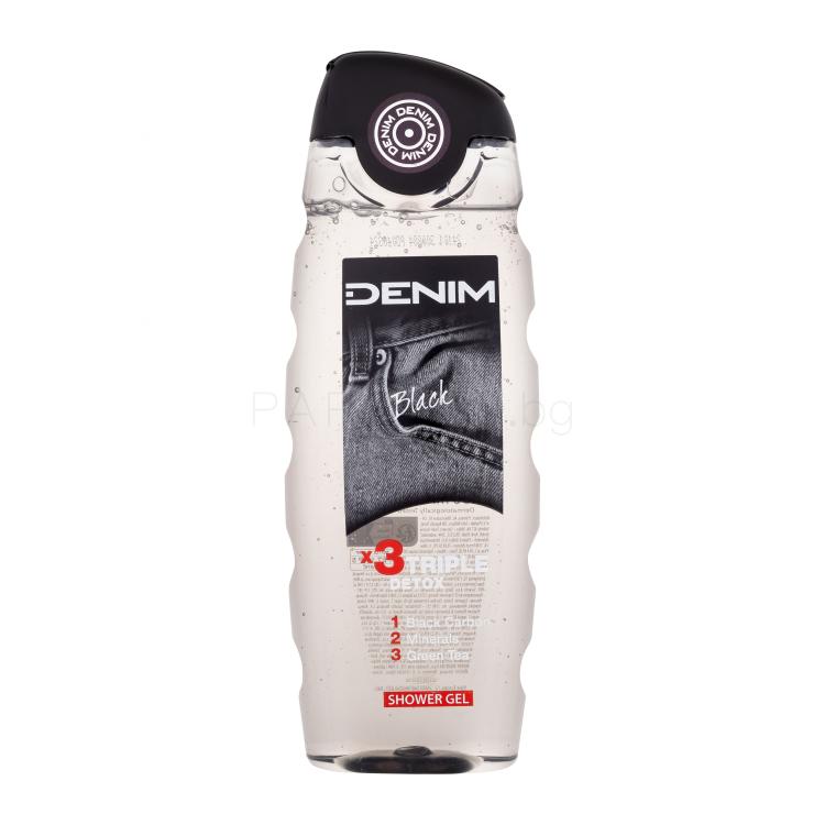 Denim Black Triple Detox Душ гел за мъже 400 ml