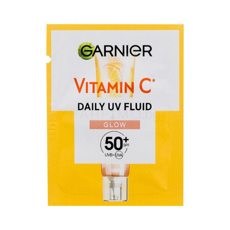 Garnier Skin Naturals Vitamin C Daily UV Glow SPF50+ Дневен крем за лице за жени 1,5 ml