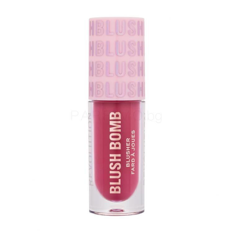 Makeup Revolution London Y2K Baby Blush Bomb Руж за жени 4,5 ml Нюанс That&#039;s Cute Pink