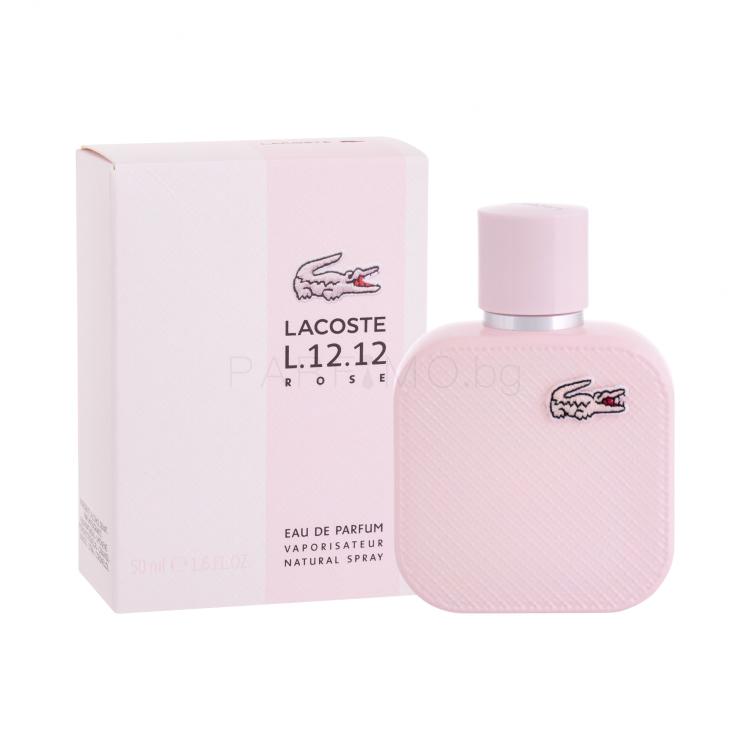 Lacoste L.12.12 Rose Eau de Parfum за жени 50 ml увредена кутия