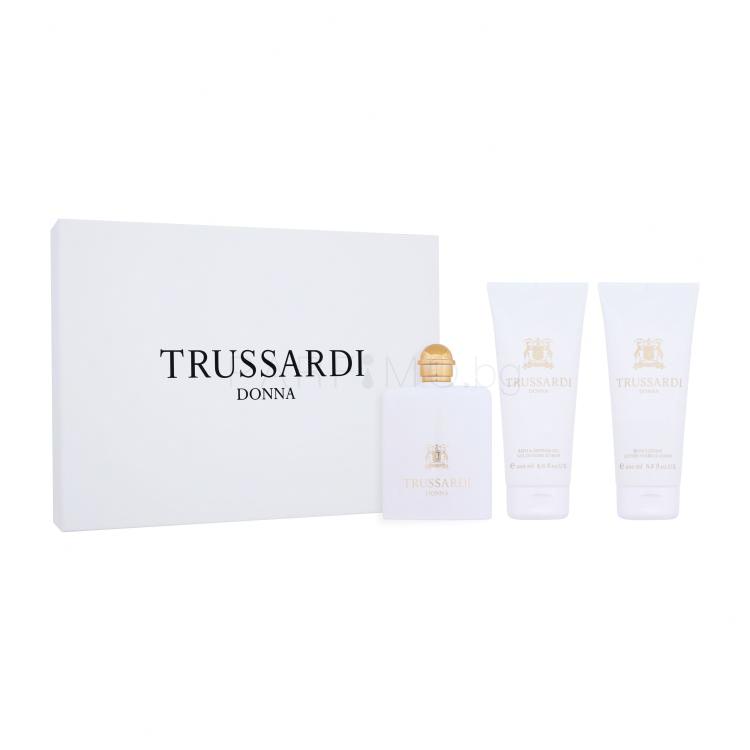 Trussardi Donna 2011 Подаръчен комплект EDP 100 ml + душ гел 200 ml + лосион за тяло 200 ml