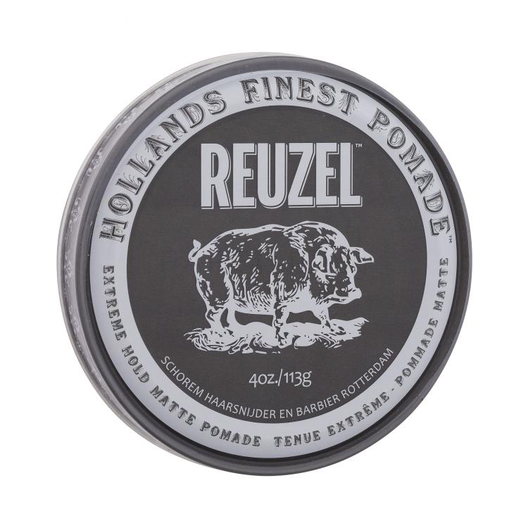 Reuzel Hollands Finest Pomade Extreme Hold Matte Pomade Крем за коса за мъже 113 g