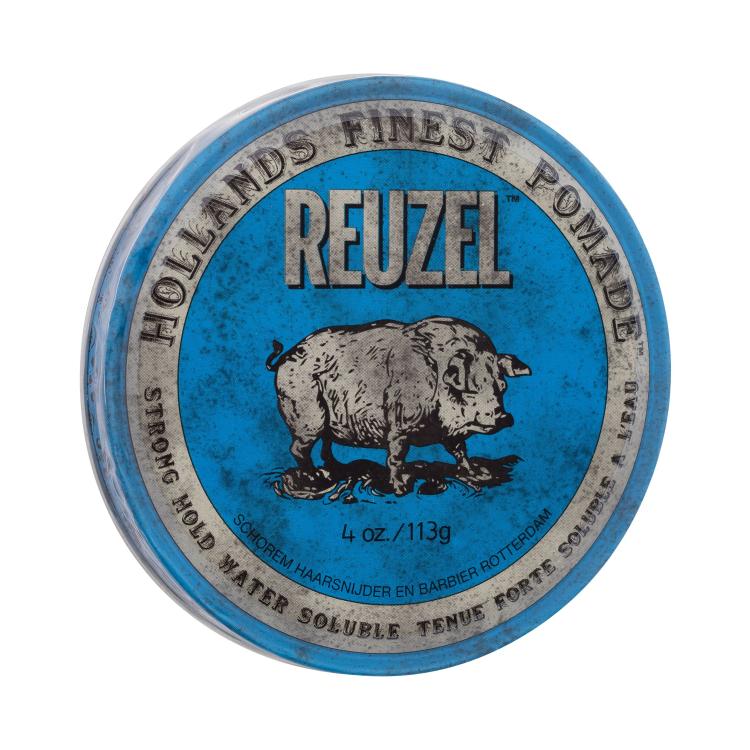 Reuzel Hollands Finest Pomade Strong Hold Water Soluble Гел за коса за мъже 113 g