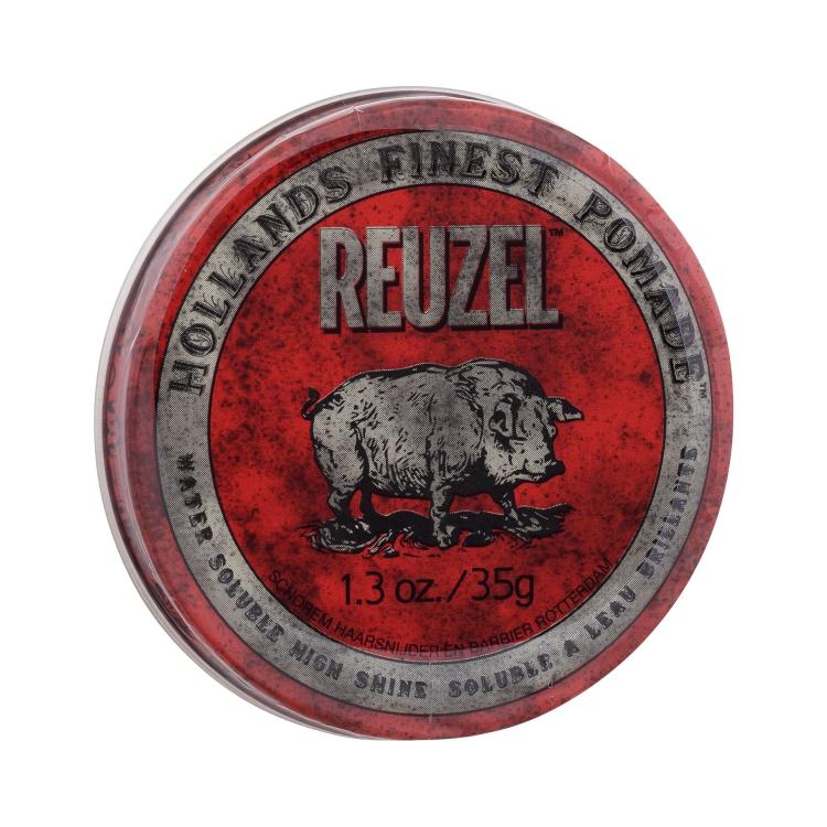 Reuzel Hollands Finest Pomade Water Soluble High Shine Гел за коса за мъже 35 g