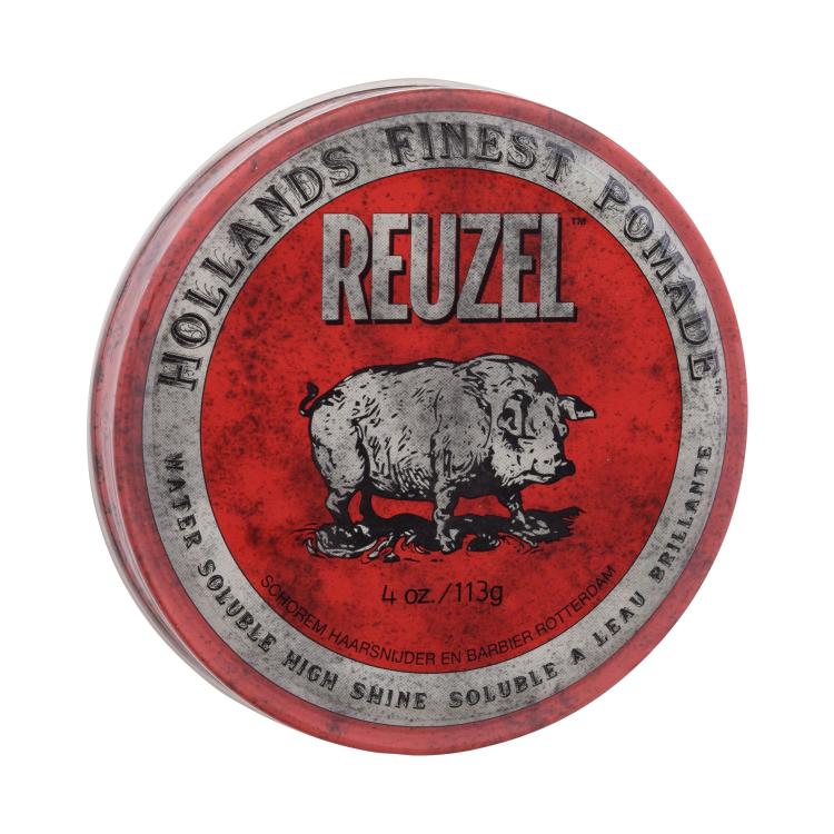 Reuzel Hollands Finest Pomade Water Soluble High Shine Гел за коса за мъже 113 g