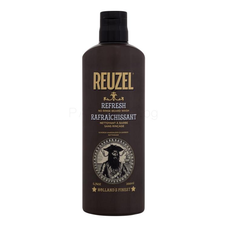 Reuzel Refresh No Rinse Beard Wash Шампоан за брада за мъже 200 ml