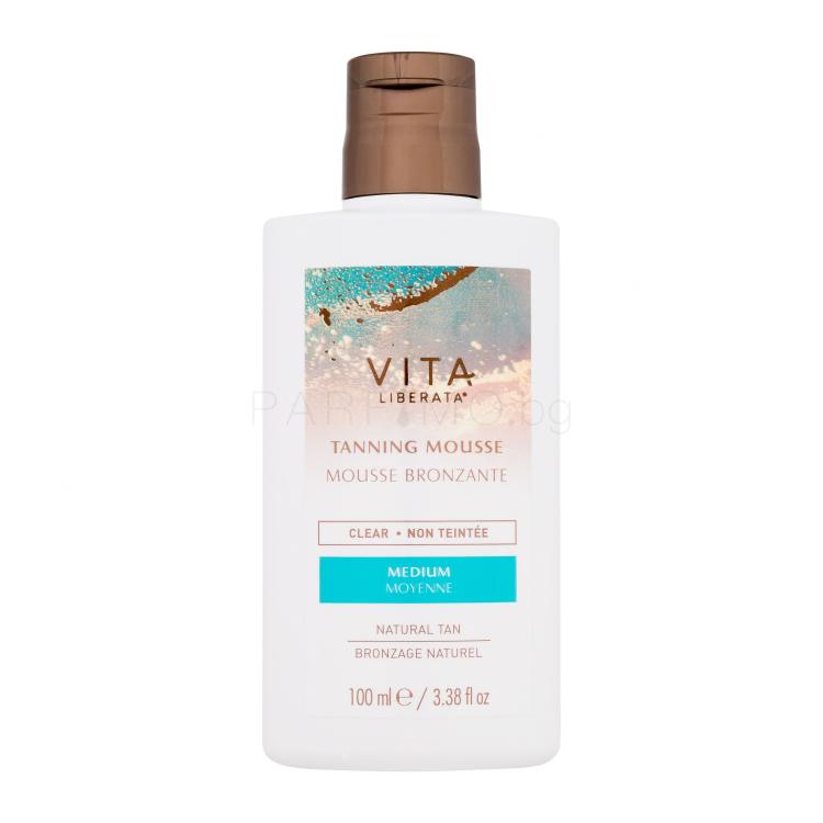 Vita Liberata Tanning Mousse Clear Автобронзант за жени 100 ml Нюанс Medium