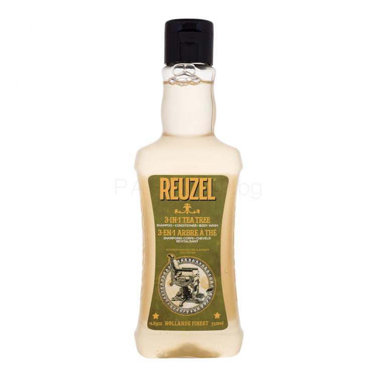 Reuzel 3 in 1 Tea Tree Шампоан за мъже 350 ml