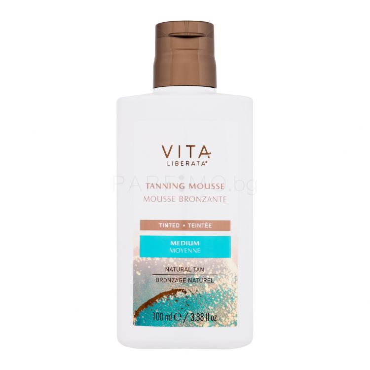 Vita Liberata Tanning Mousse Tinted Автобронзант за жени 100 ml Нюанс Medium