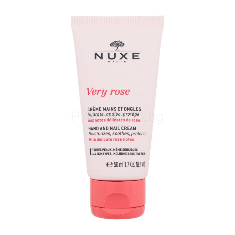 NUXE Very Rose Hand And Nail Cream Крем за ръце за жени 50 ml