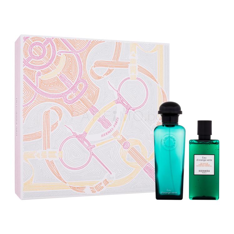 Hermes Eau d´Orange Verte Подаръчен комплект одеколон 100 ml + душ гел 80 ml