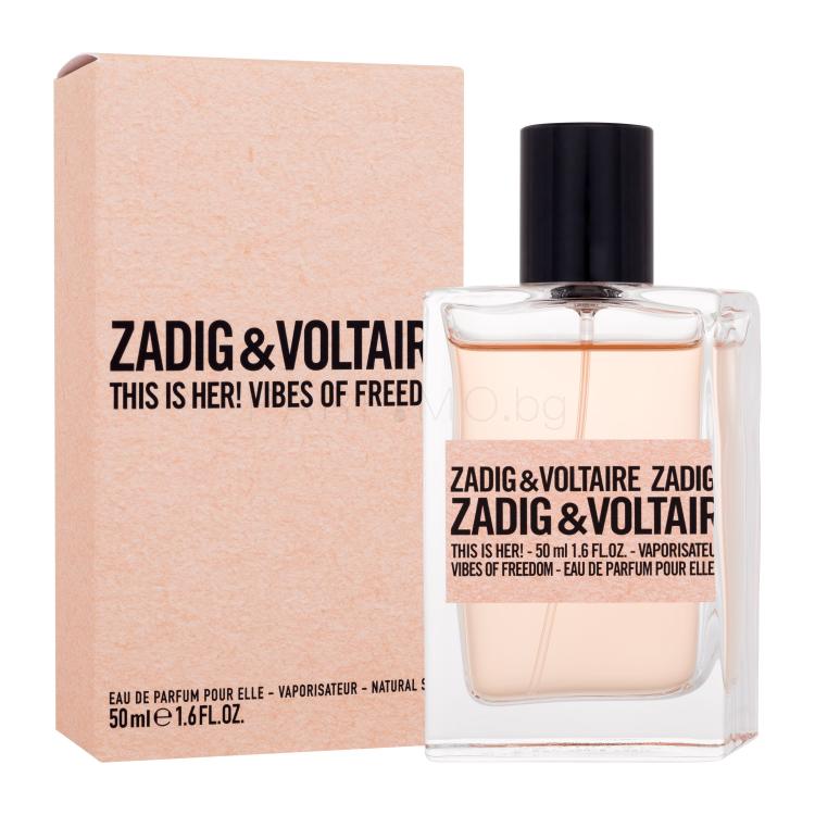 Zadig &amp; Voltaire This is Her! Vibes of Freedom Eau de Parfum за жени 50 ml