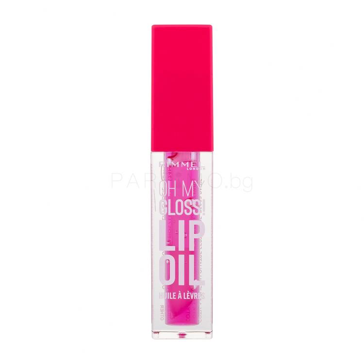 Rimmel London Oh My Gloss! Lip Oil Масло за устни за жени 4,5 ml Нюанс 003 Berry Pink