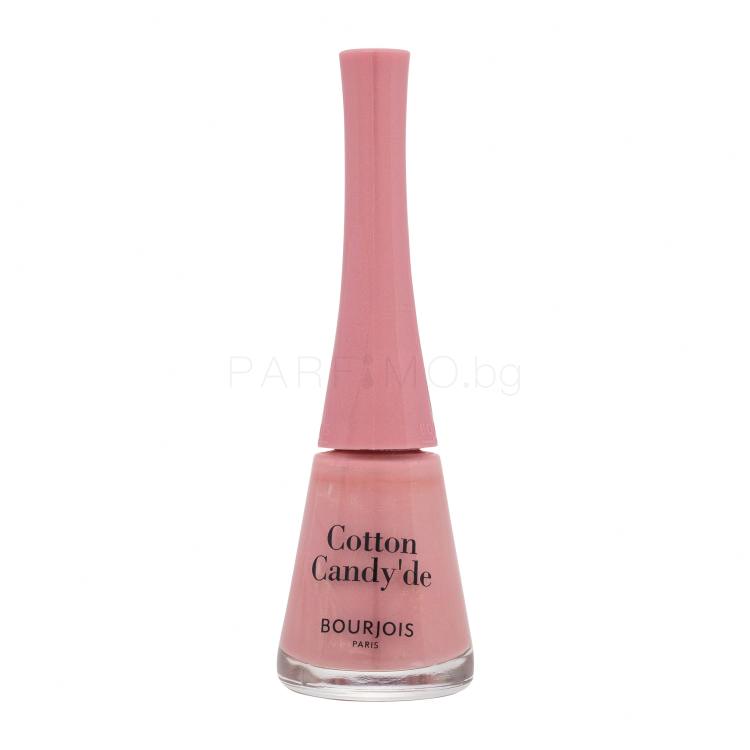 BOURJOIS Paris 1 Second Лак за нокти за жени 9 ml Нюанс 50 Cotton Candy´De