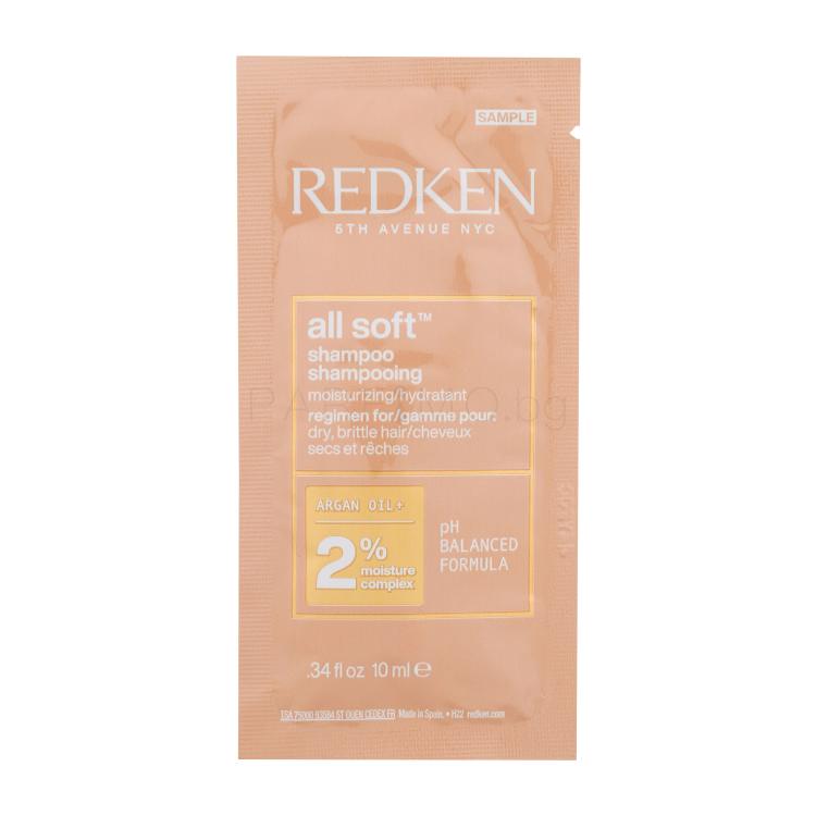 Redken All Soft Шампоан за жени 10 ml