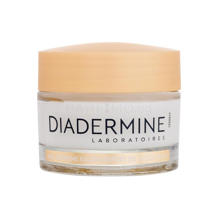 Diadermine Age Supreme Wrinkle Expert 3D Day Cream Дневен крем за лице за жени 50 ml увредена кутия