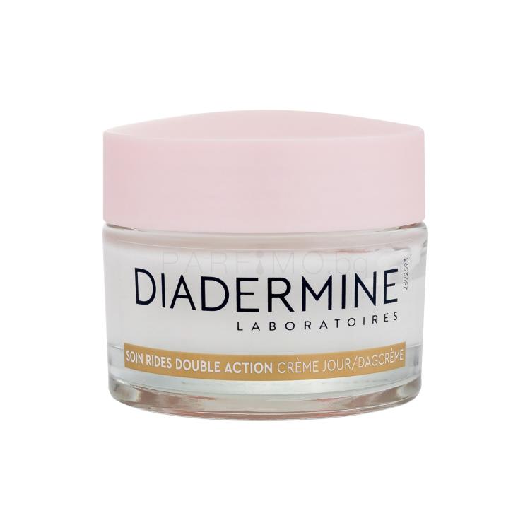 Diadermine Anti-Wrinkle Double Action Day Cream Дневен крем за лице за жени 50 ml увредена кутия