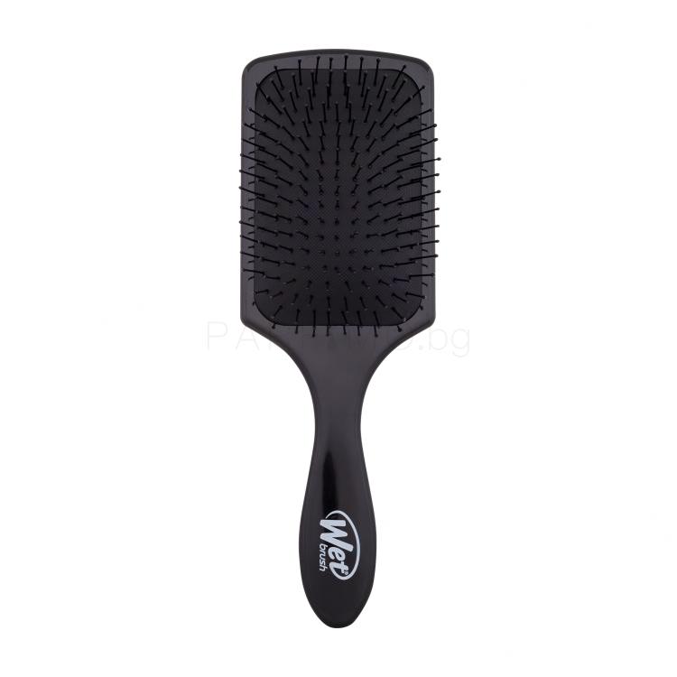 Wet Brush Paddle Detangler Четка за коса за жени 1 бр Нюанс Black