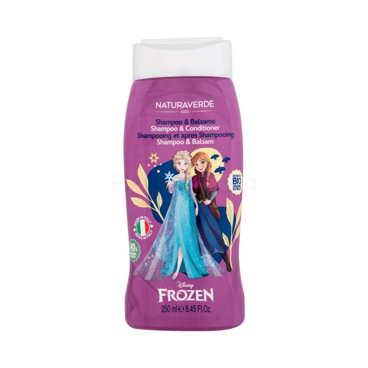 Naturaverde Disney Frozen Shampoo &amp; Conditioner Шампоан за деца 250 ml