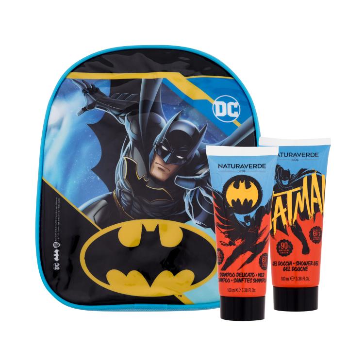 Naturaverde Batman Подаръчен комплект душ гел 100 ml + шампоан 100 ml + раница