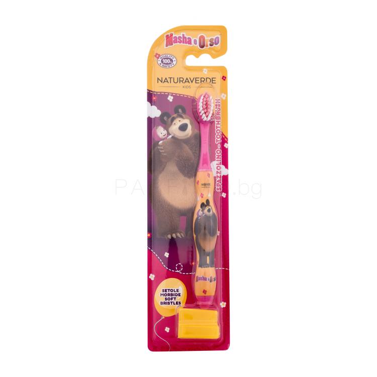 Naturaverde Masha and The Bear Toothbrush Четка за зъби за деца 1 бр