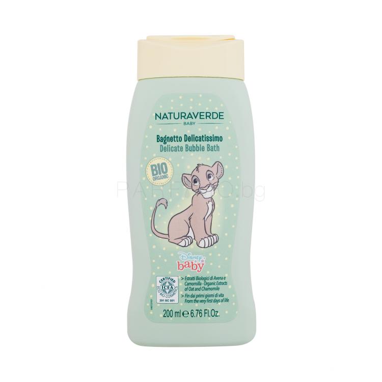 Naturaverde Disney Baby Delicate Bubble Bath Пяна за вана за деца 200 ml