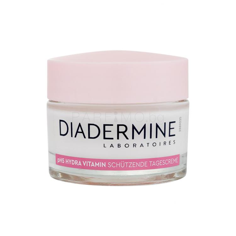 Diadermine pH5 Hydra Vitamin Day Cream Дневен крем за лице за жени 50 ml увредена кутия