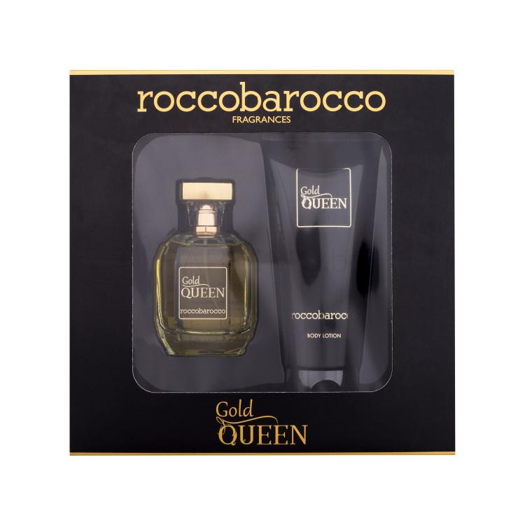 Roccobarocco Gold Queen Подаръчен комплект EDP 100 ml + лосион за тяло 200 ml